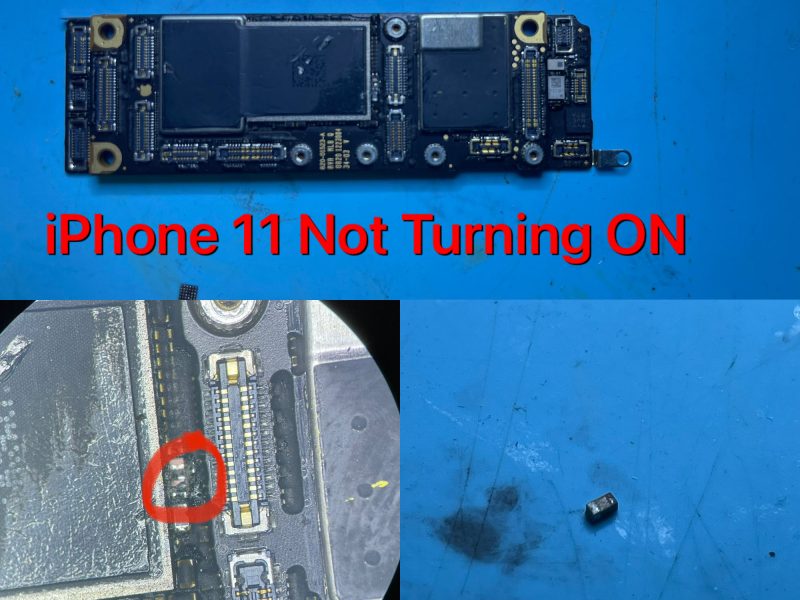 iPhone 11 Not Powering On ( VDD Main Short )
