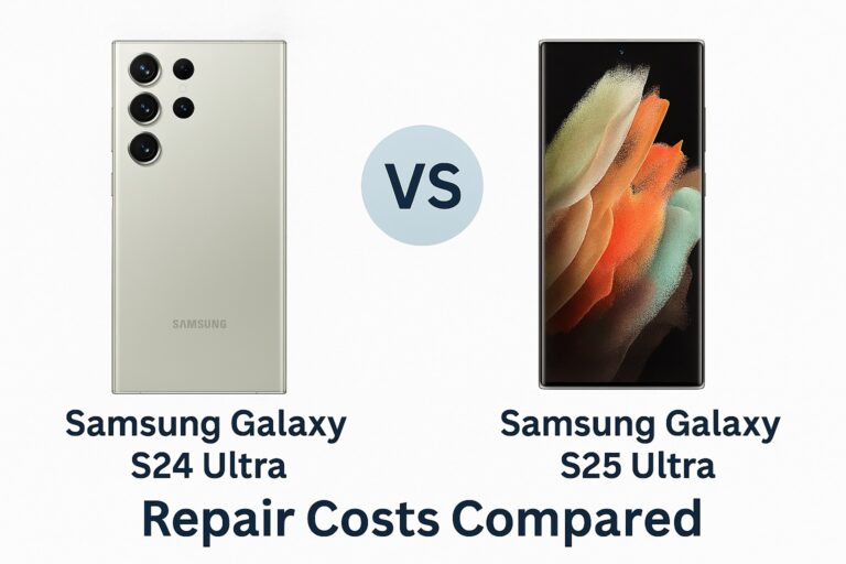 Samsung Galaxy S24 Ultra vs S25 Ultra Repair Costs Compared