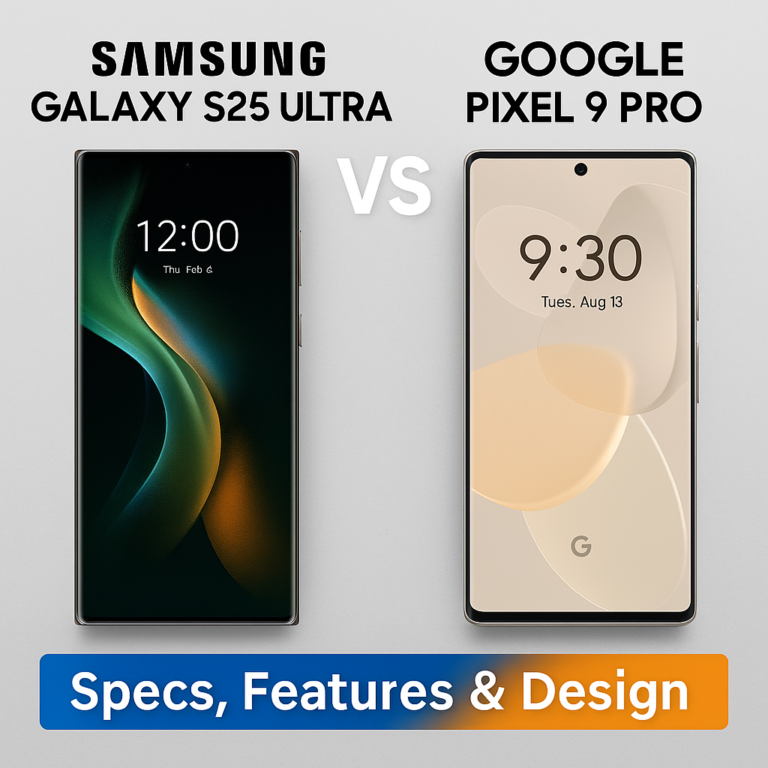 Samsung Galaxy S25 Ultra vs Google Pixel 9 Pro: Which One Should You Choose?